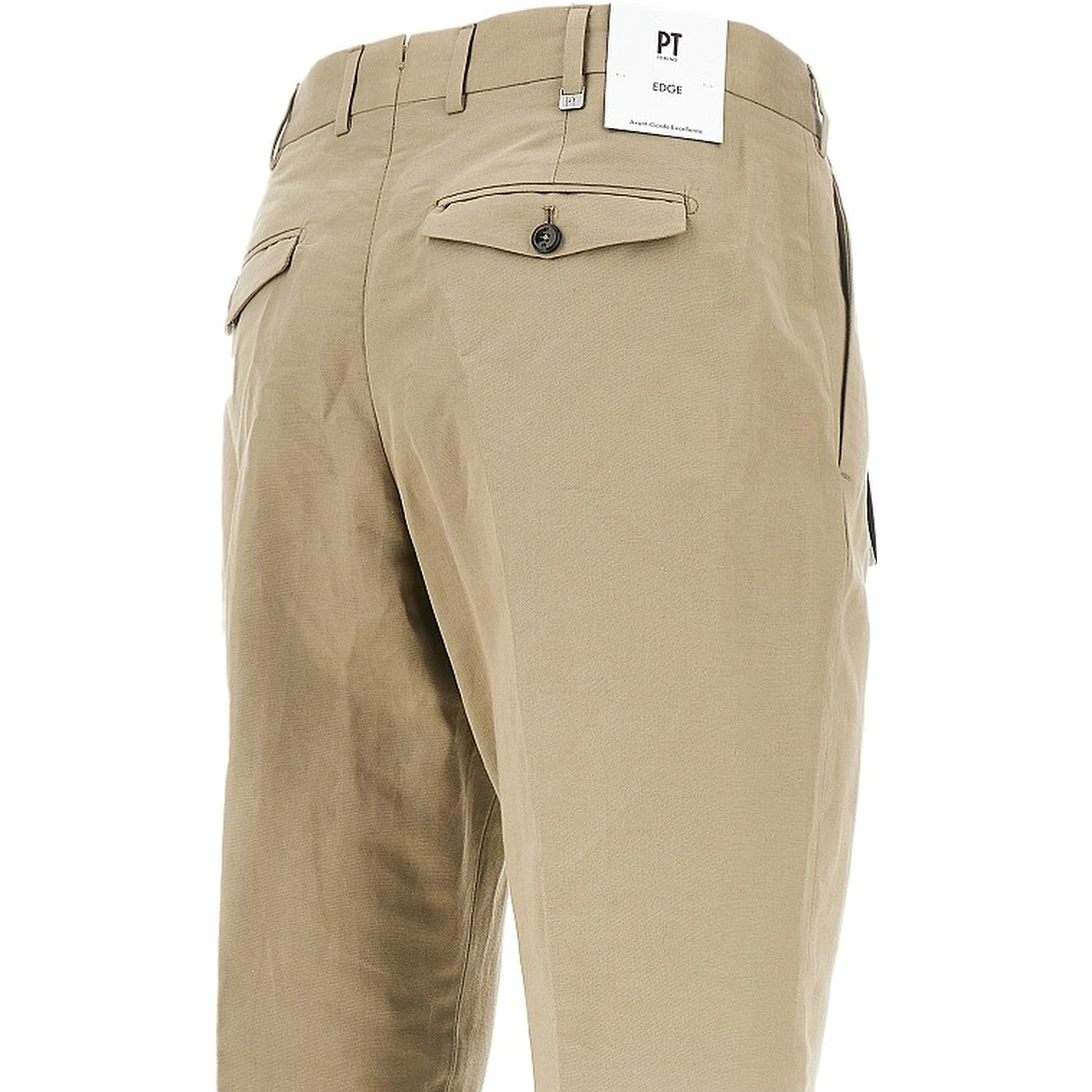 Cotton and linen 'Rebel Fit' pants