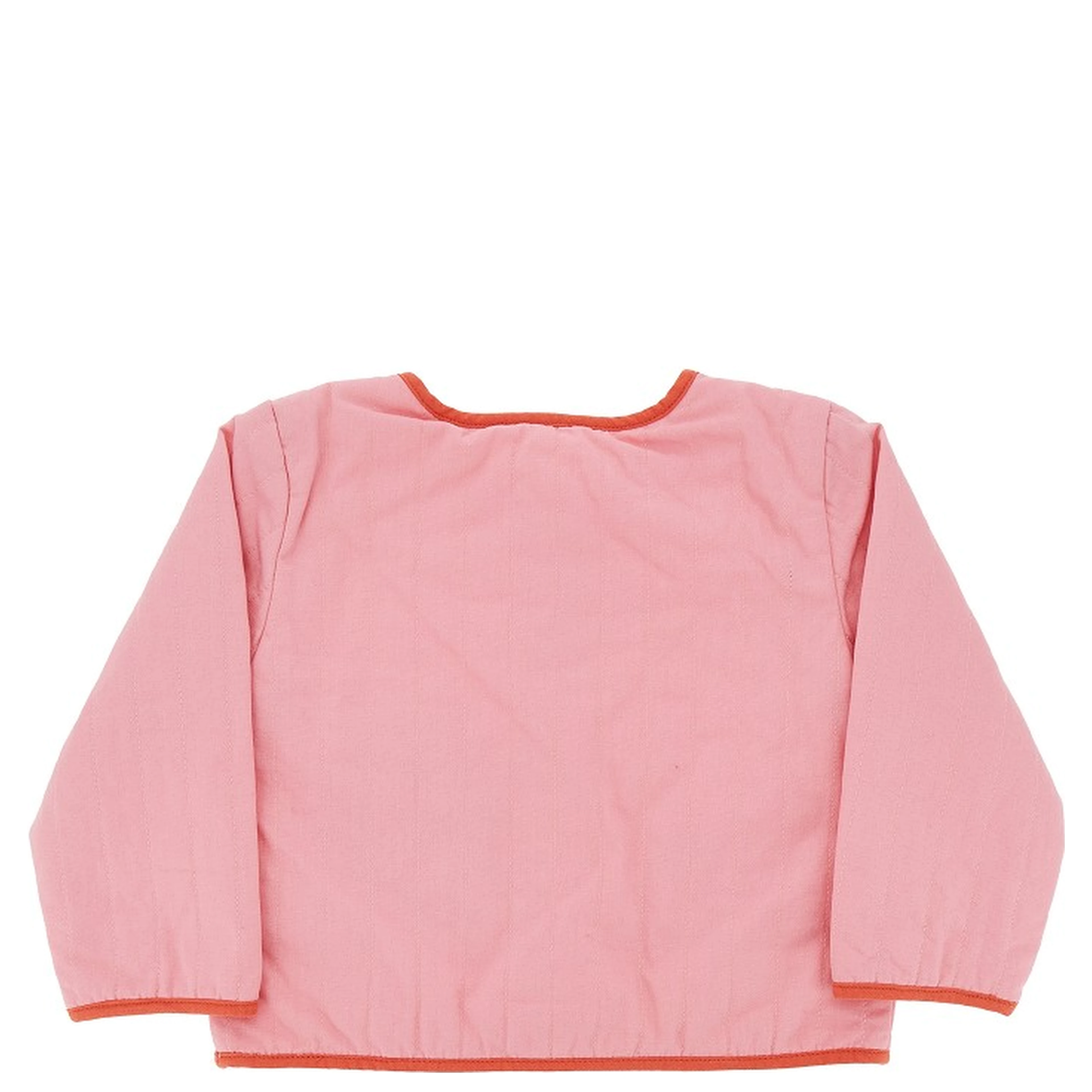 Cotton jacket with flower pockets