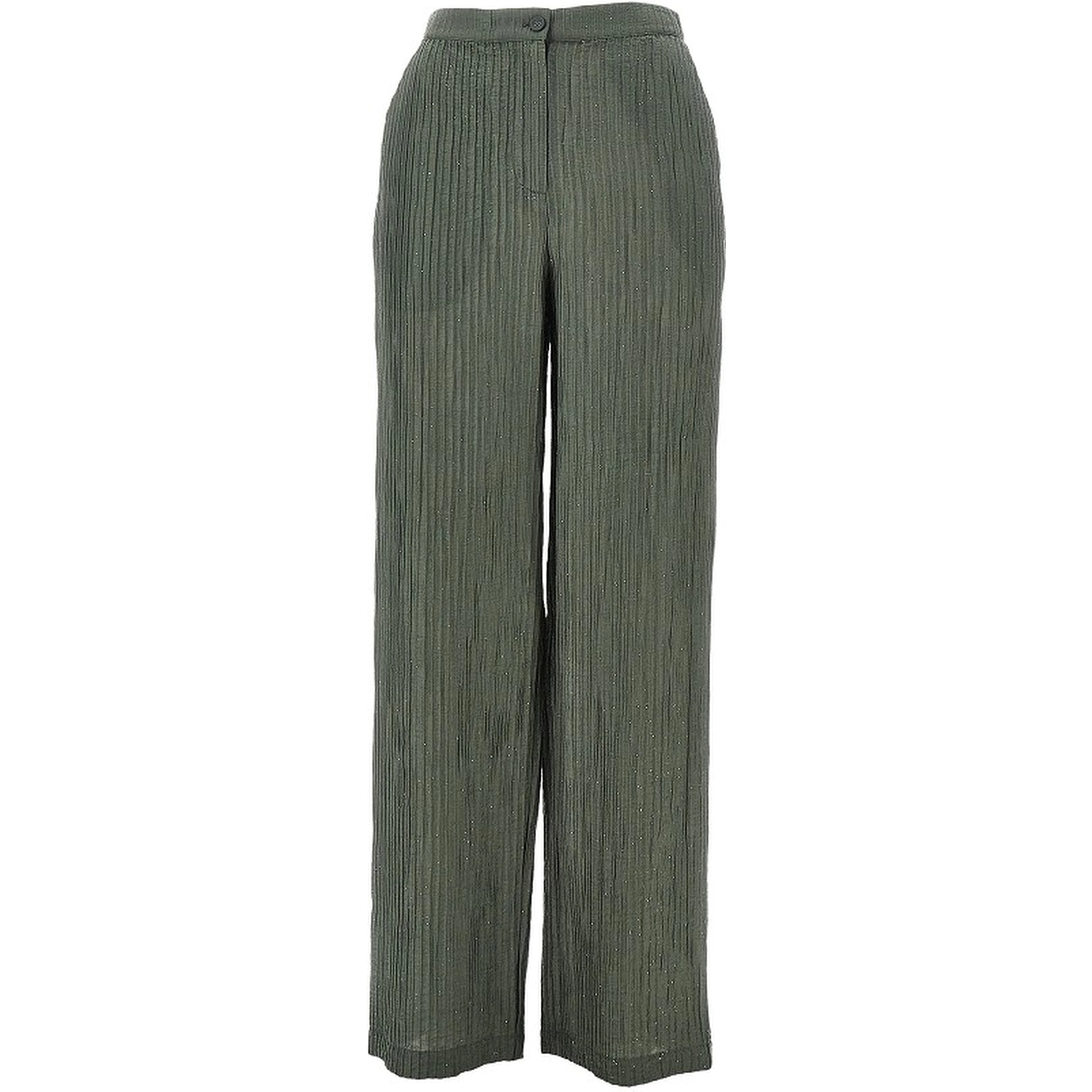 Textured lurex taffetà pants