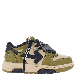 'Out Of Office' leather sneakers