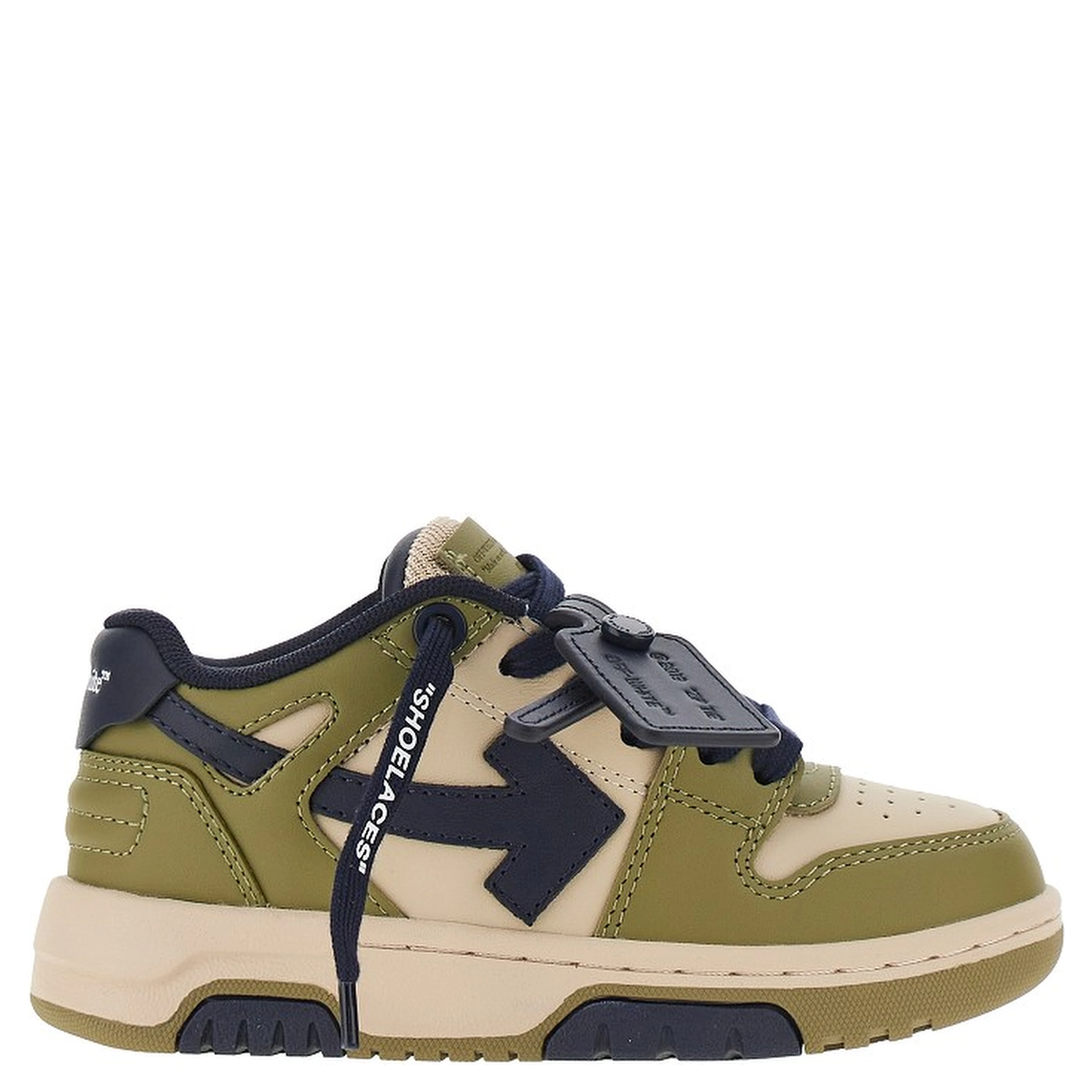 'Out Of Office' leather sneakers