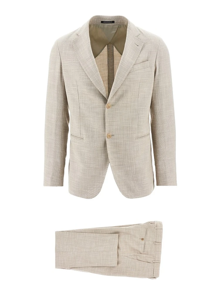 Wool-blend 'City Line' tailored suit