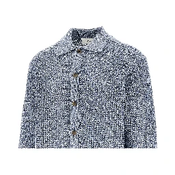 'Gerald' net knit shirt