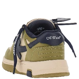 'Out Of Office' leather sneakers