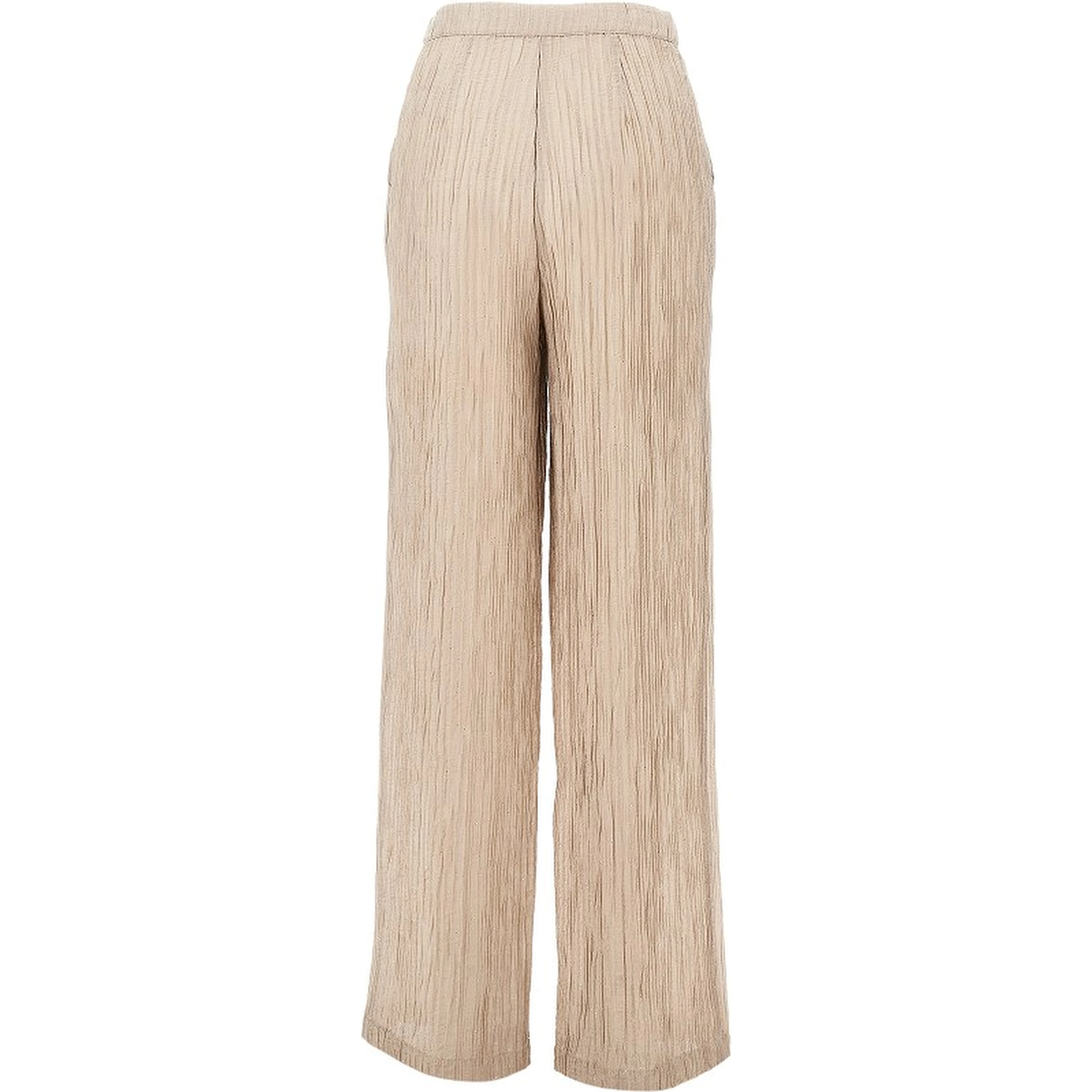 Textured lurex taffetà pants