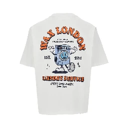 Laundry print 'Milton' T-shirt