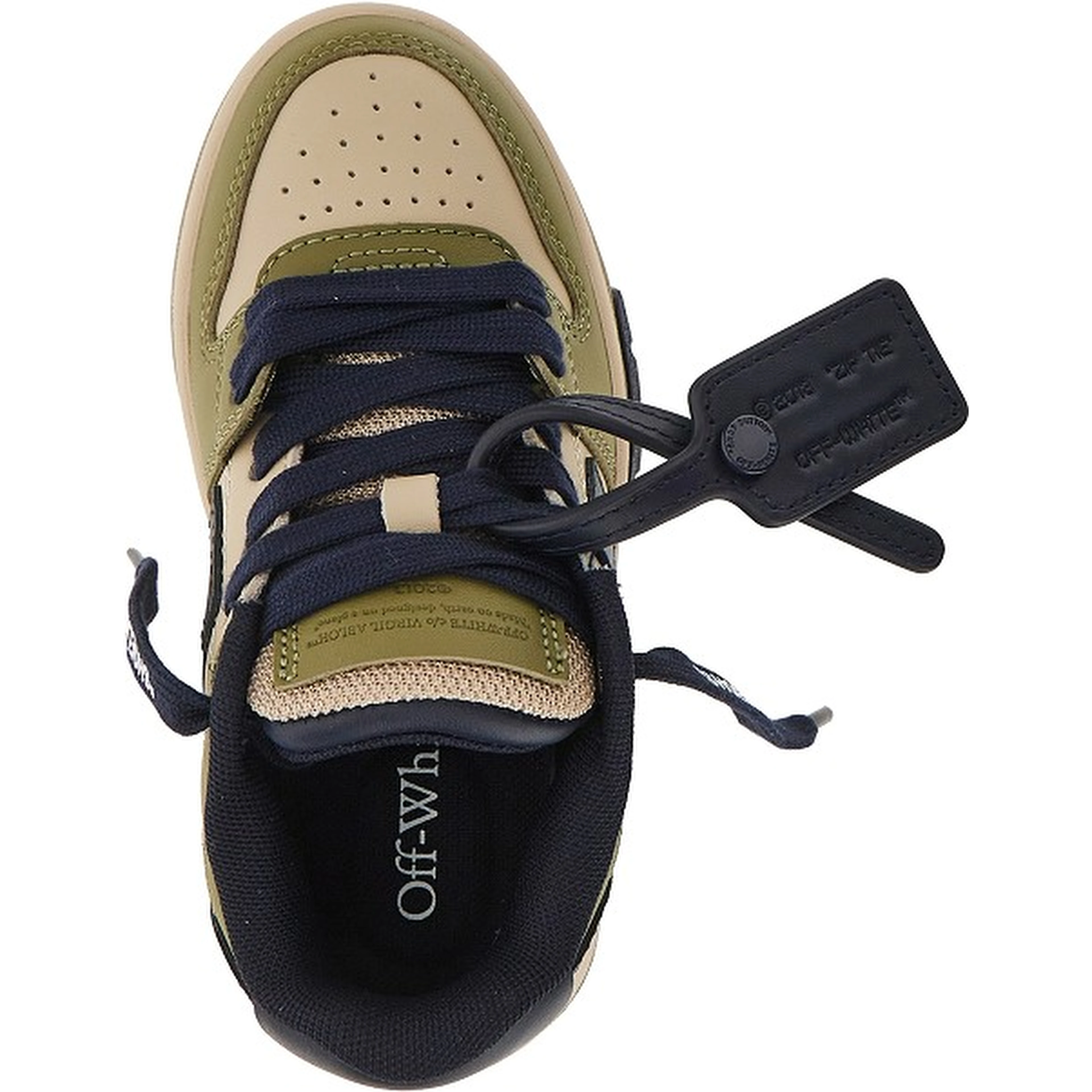 'Out Of Office' leather sneakers