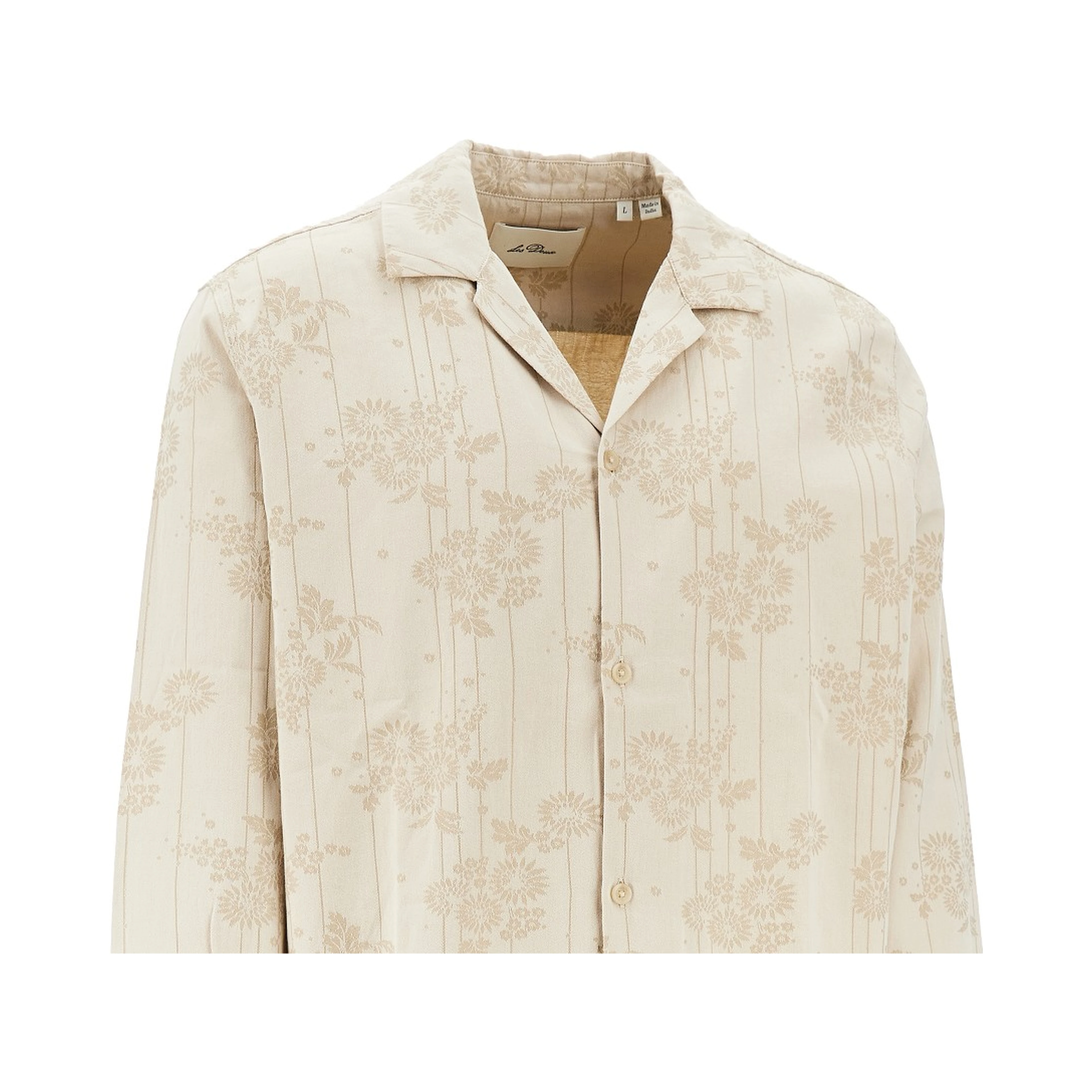 'Jasper' jacquard cotton shirt