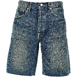 'P059' denim shorts