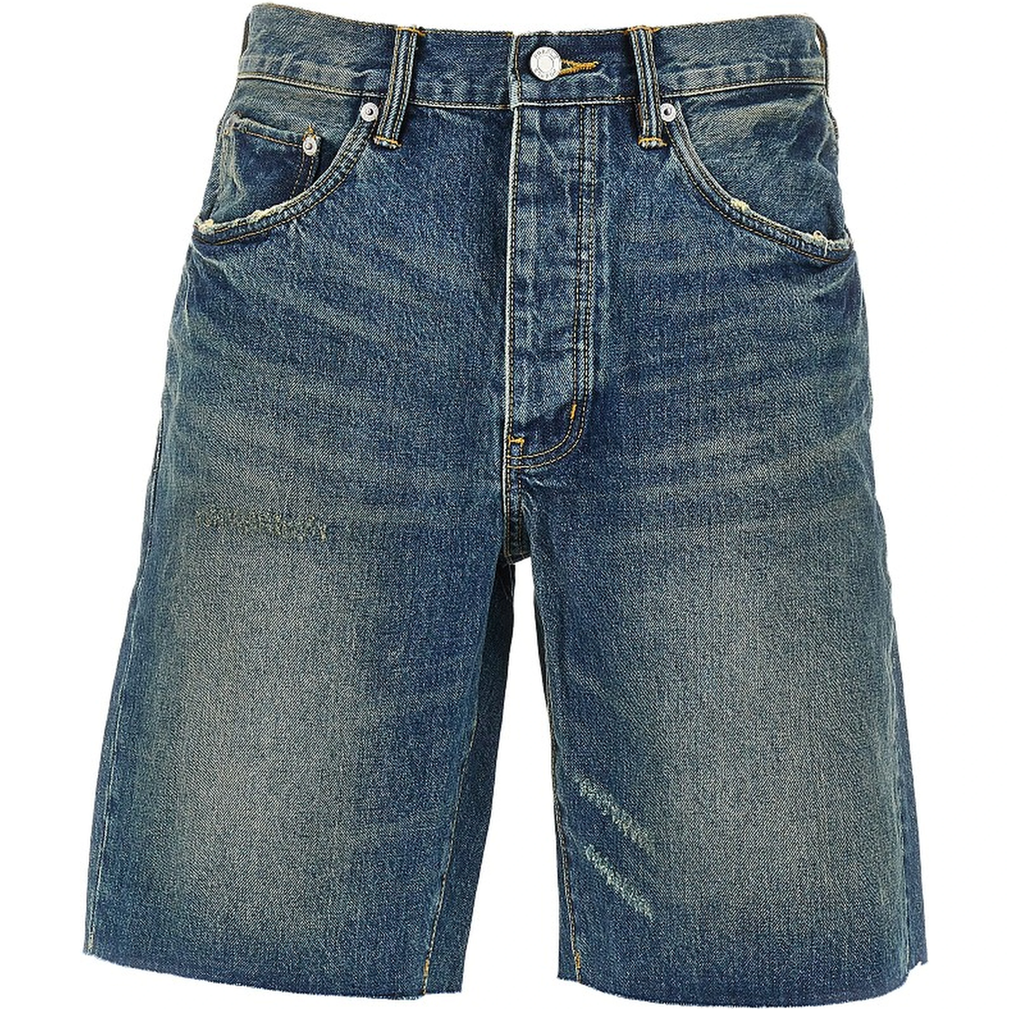 'P059' denim shorts