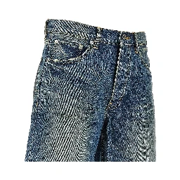 'P059' denim shorts