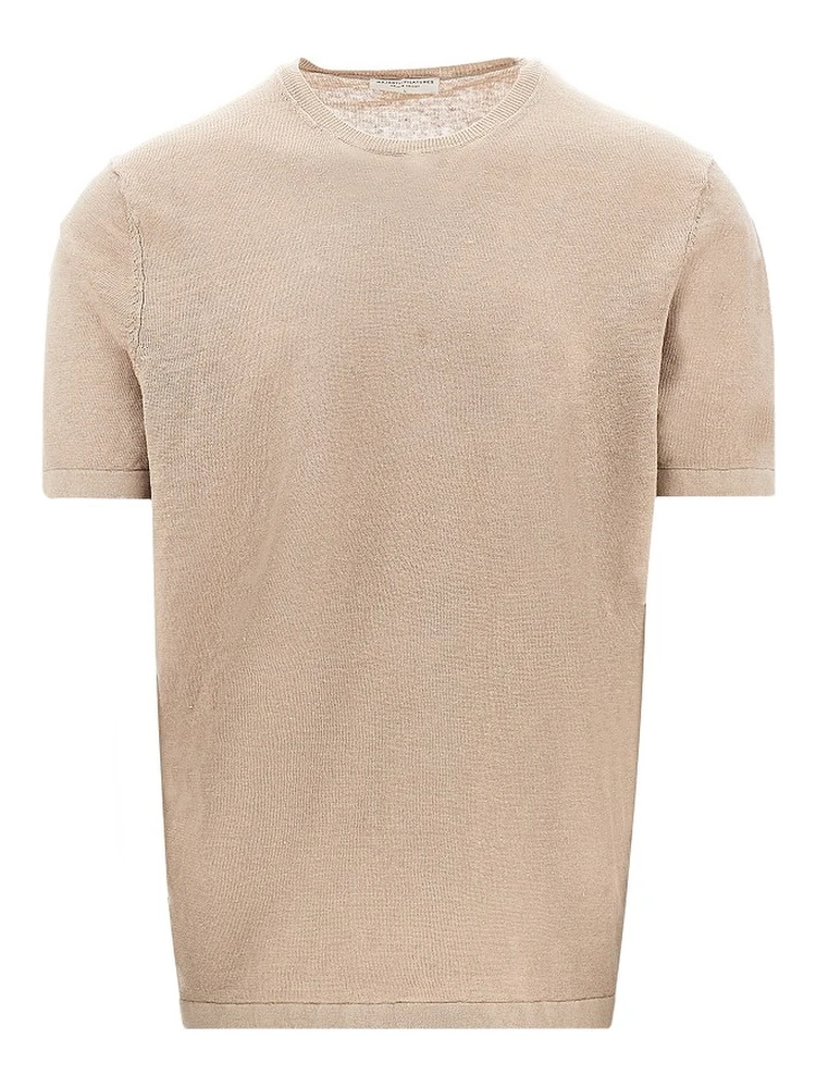 Linen knit T-shirt