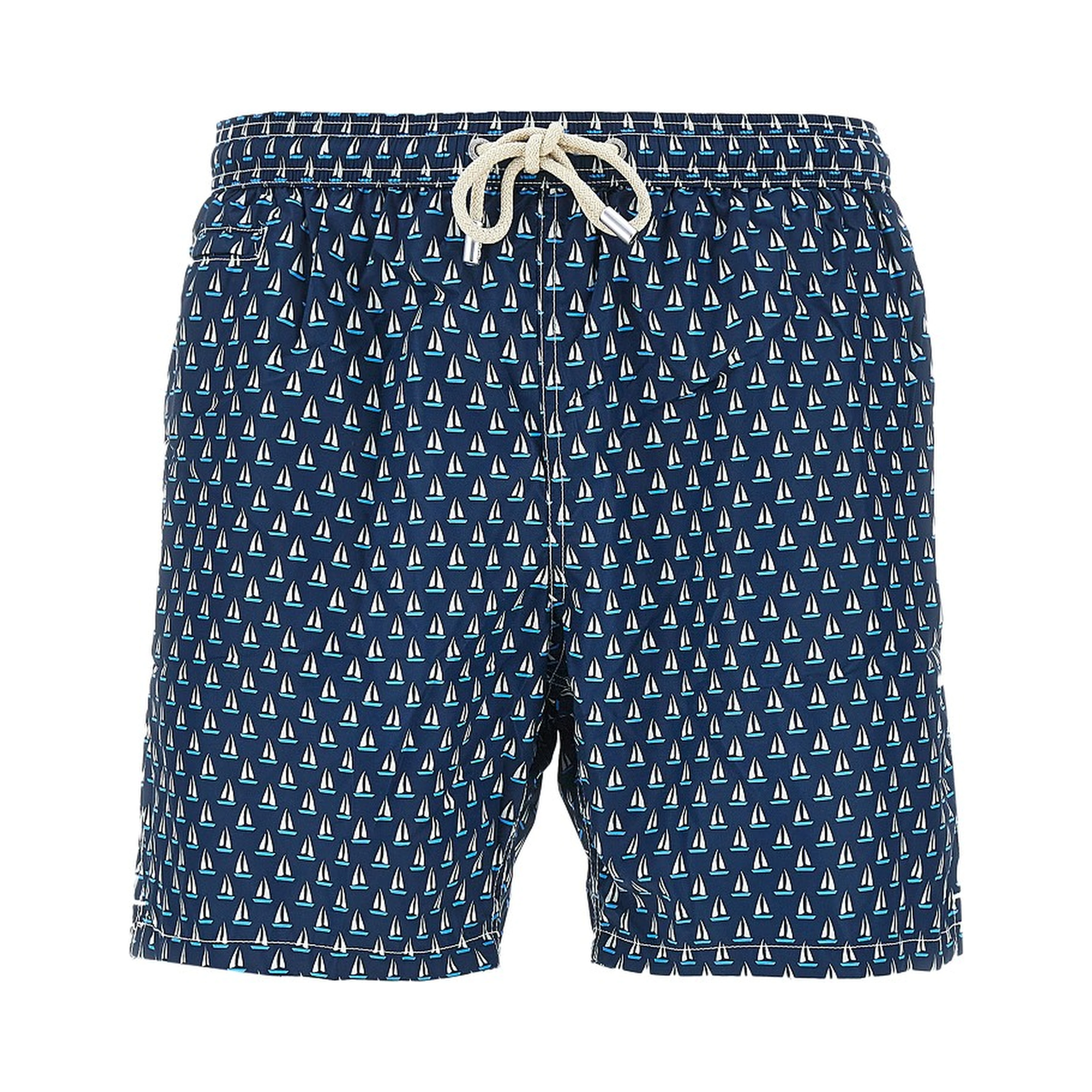 Regular Sail printed swim shorts