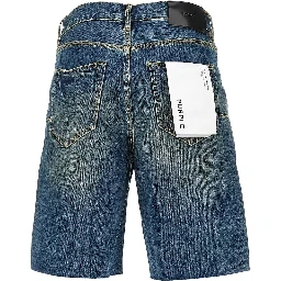 'P059' denim shorts