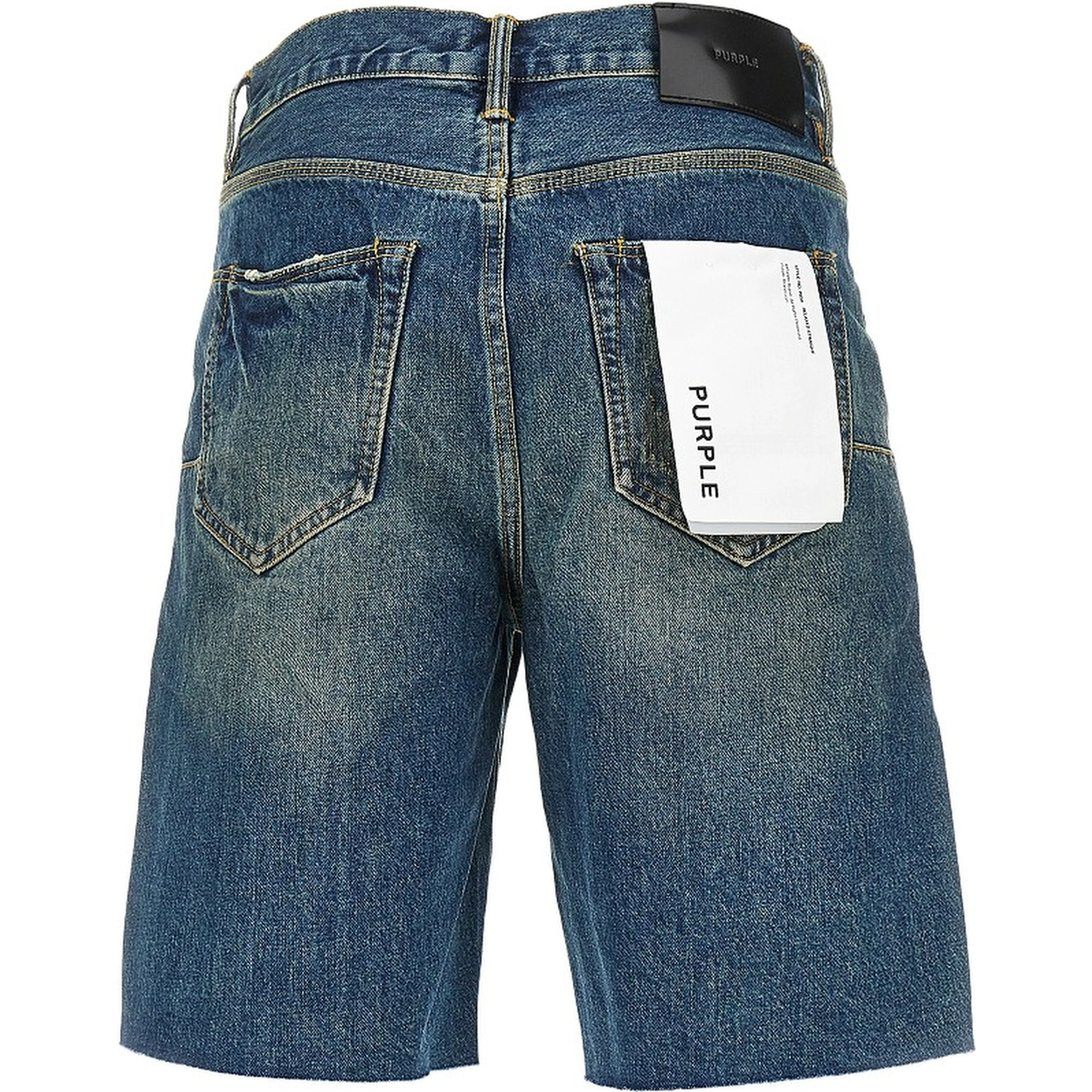 'P059' denim shorts