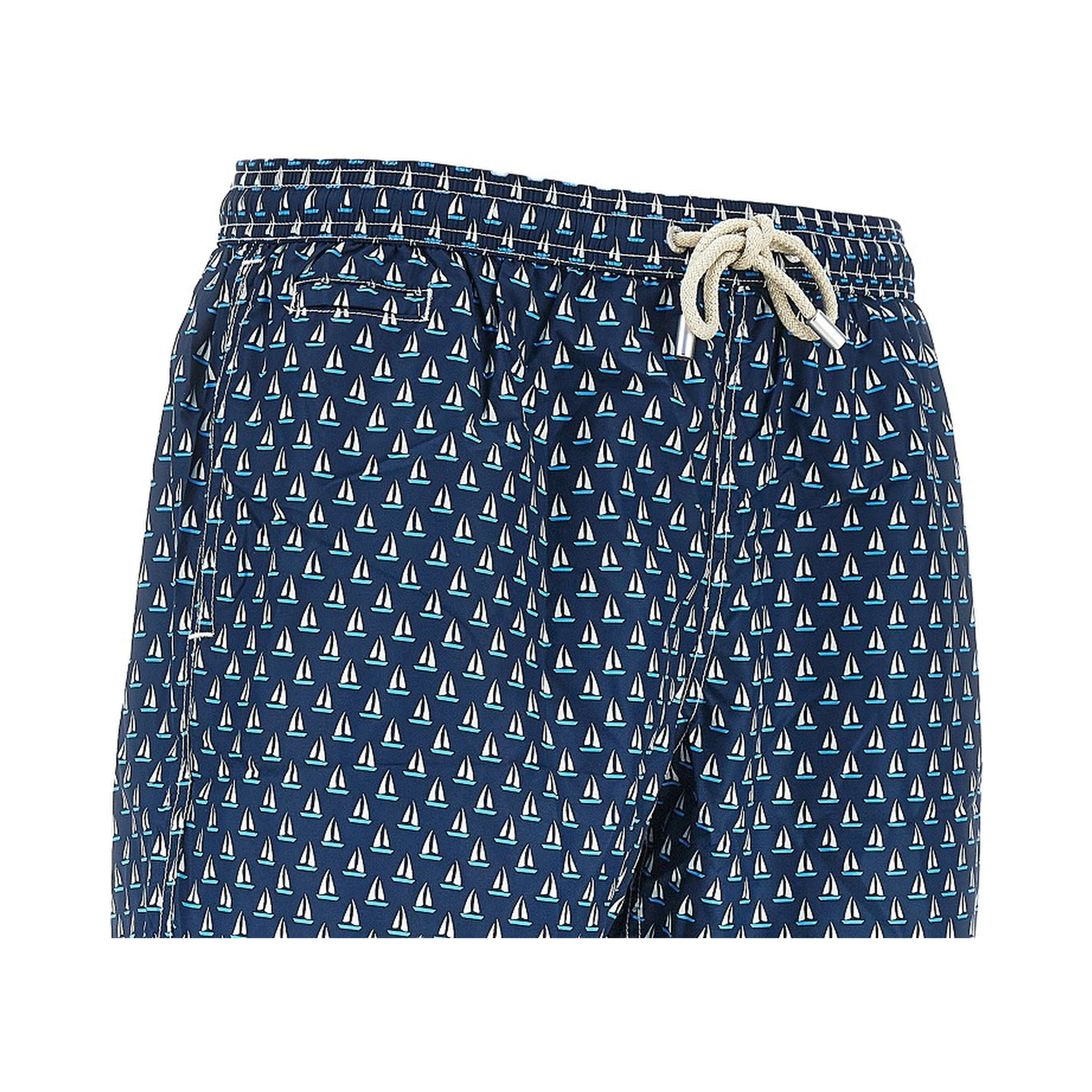 Regular Sail printed swim shorts