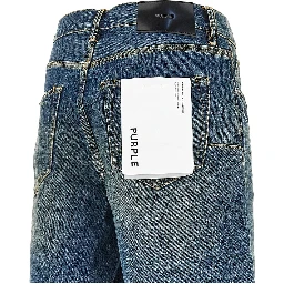 'P059' denim shorts