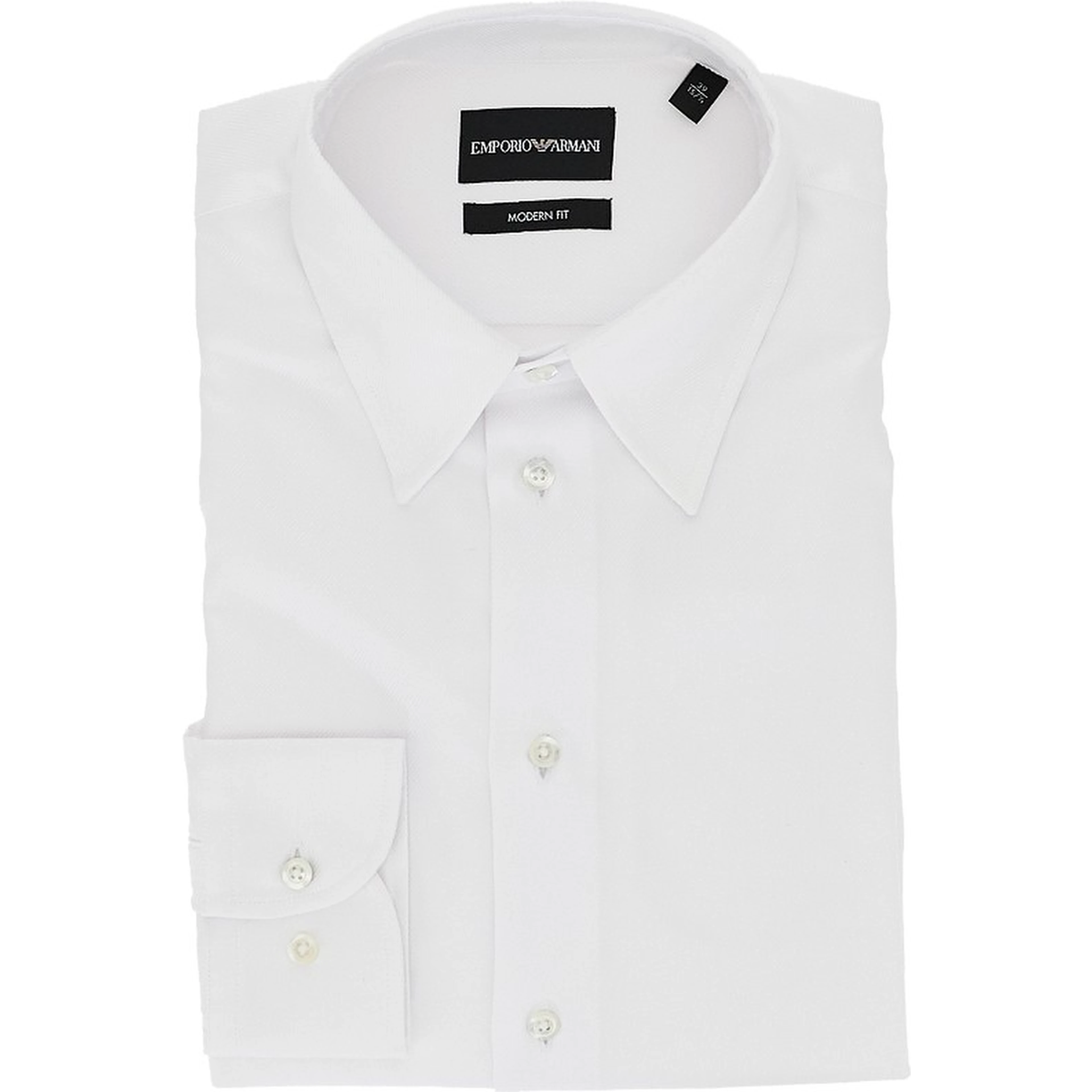 Cotton twill Modern Fit shirt