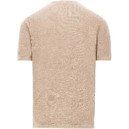 Linen knit T-shirt