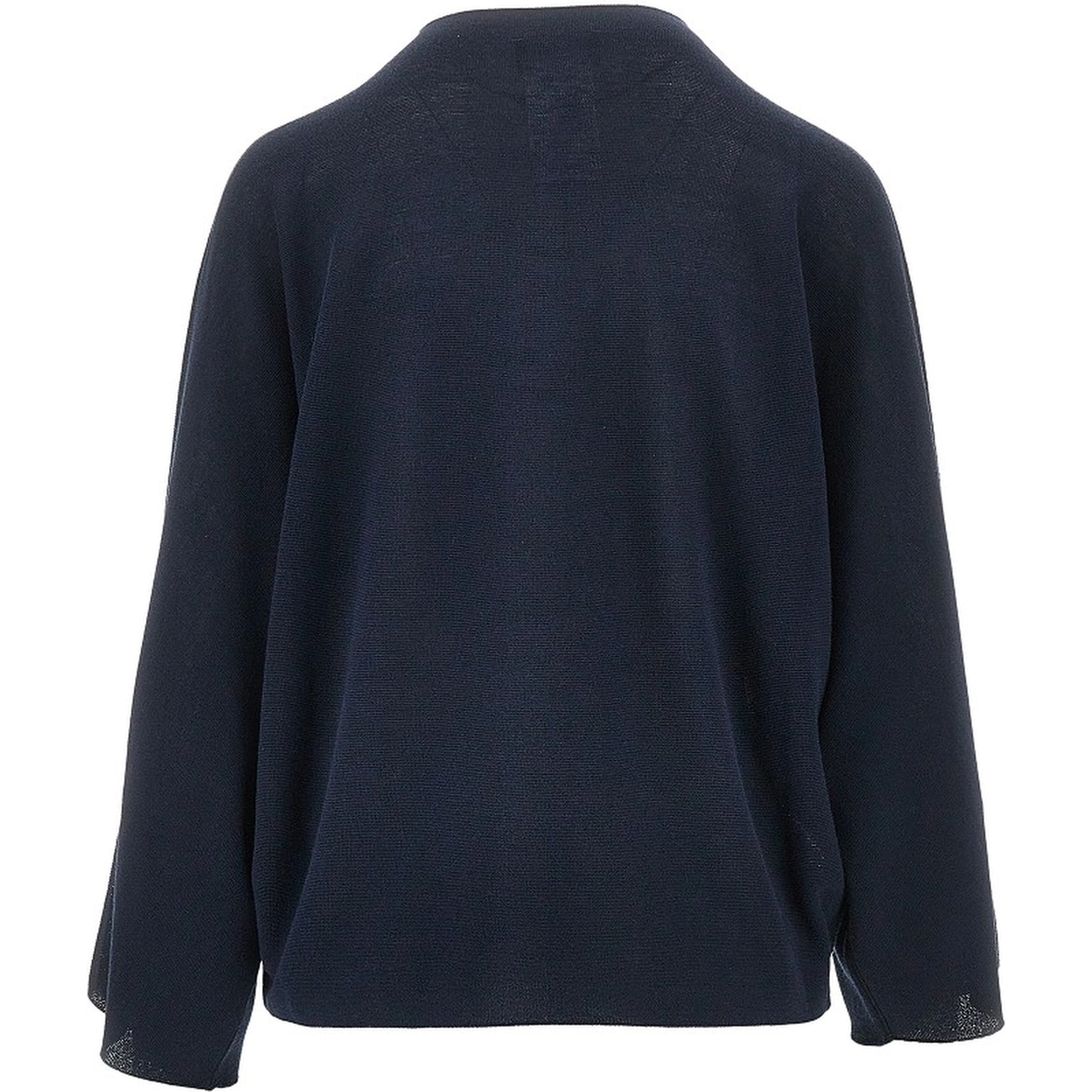 Knitted top with batwing sleeves