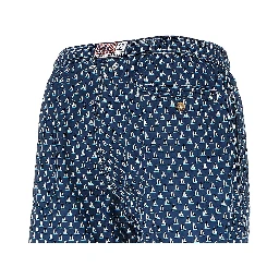 Regular Sail printed swim shorts