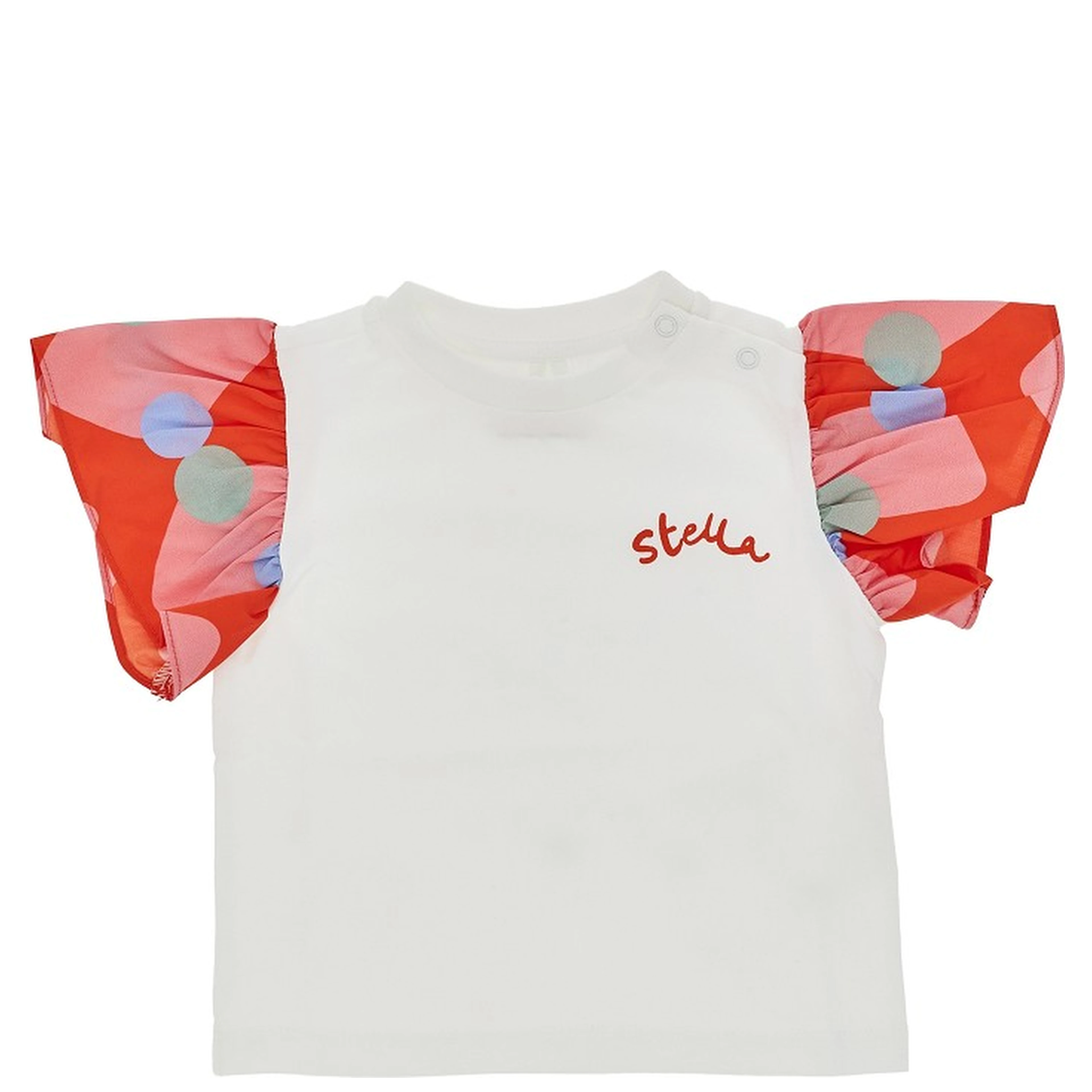 Cotton t-shirt with logo print
