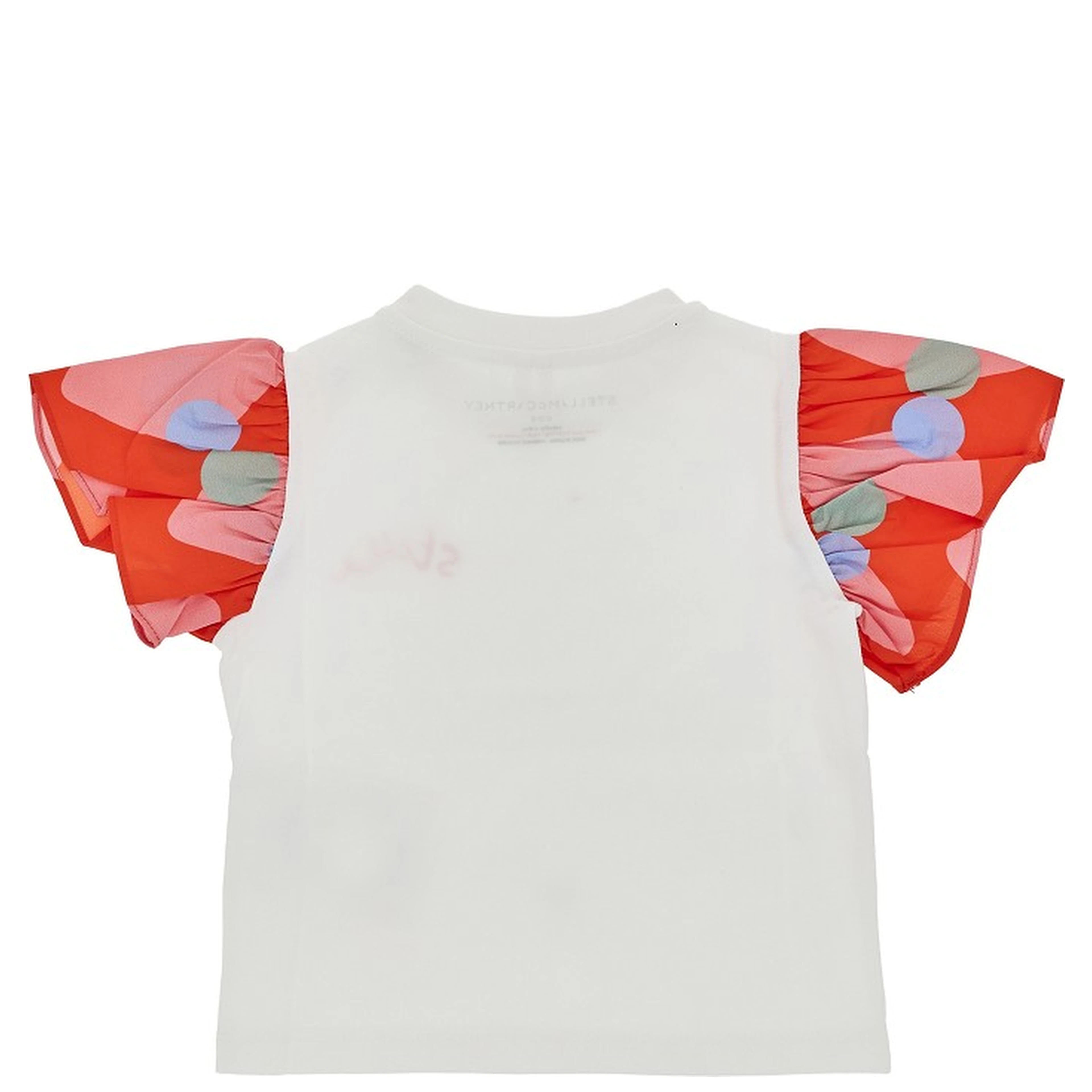 Cotton t-shirt with logo print