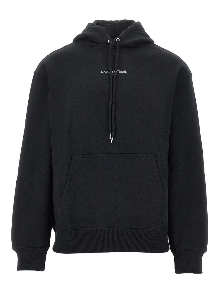 'Maison Kitsuné Paris' embroidery hoodie