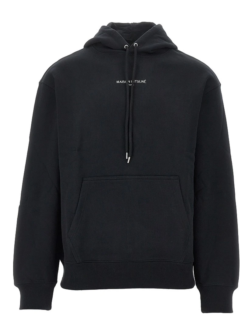 'Maison Kitsuné Paris' embroidery hoodie