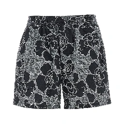 'Charlie Poppy' cotton-blend shorts