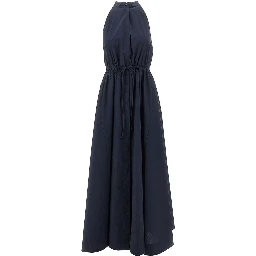Cotton poplin long dress