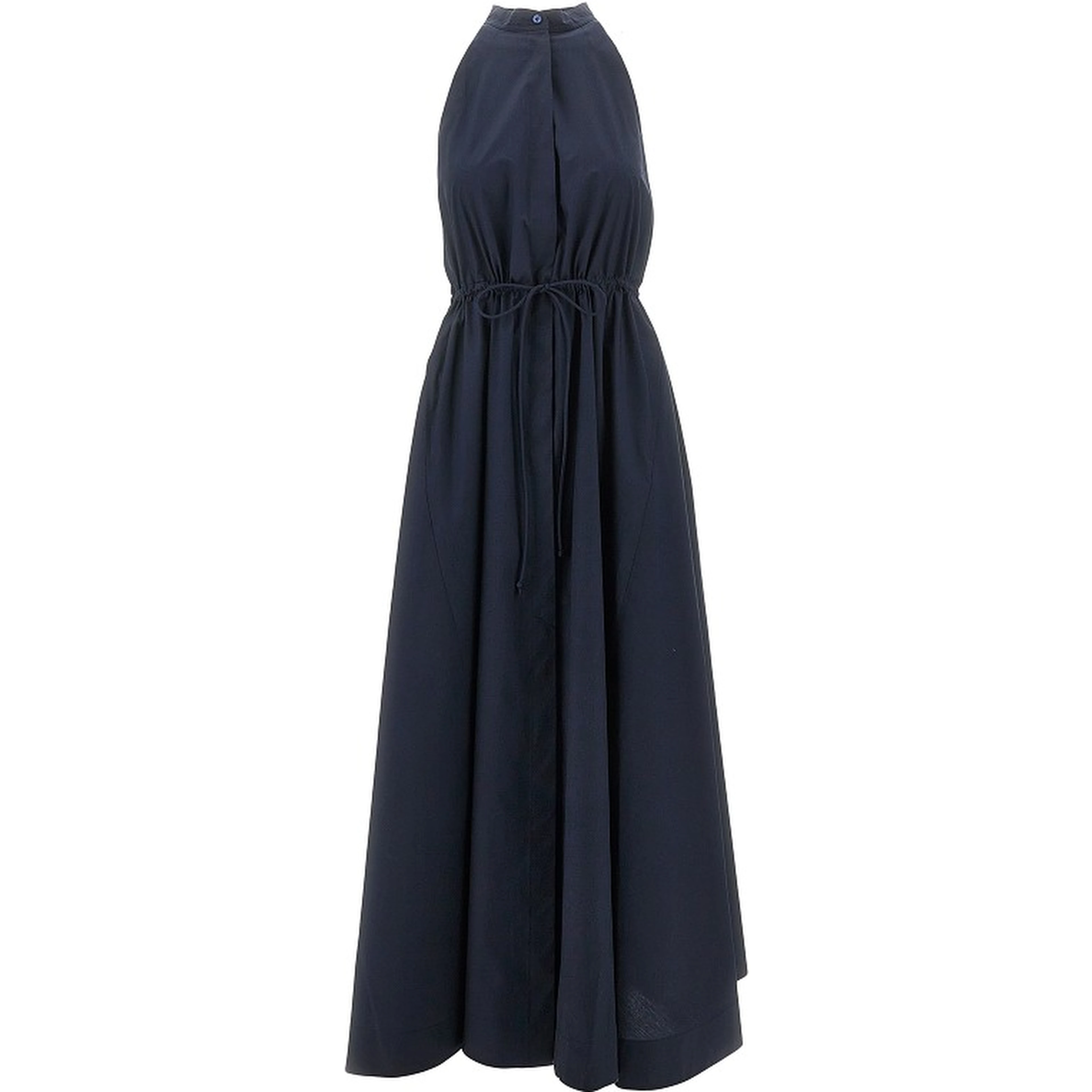 Cotton poplin long dress