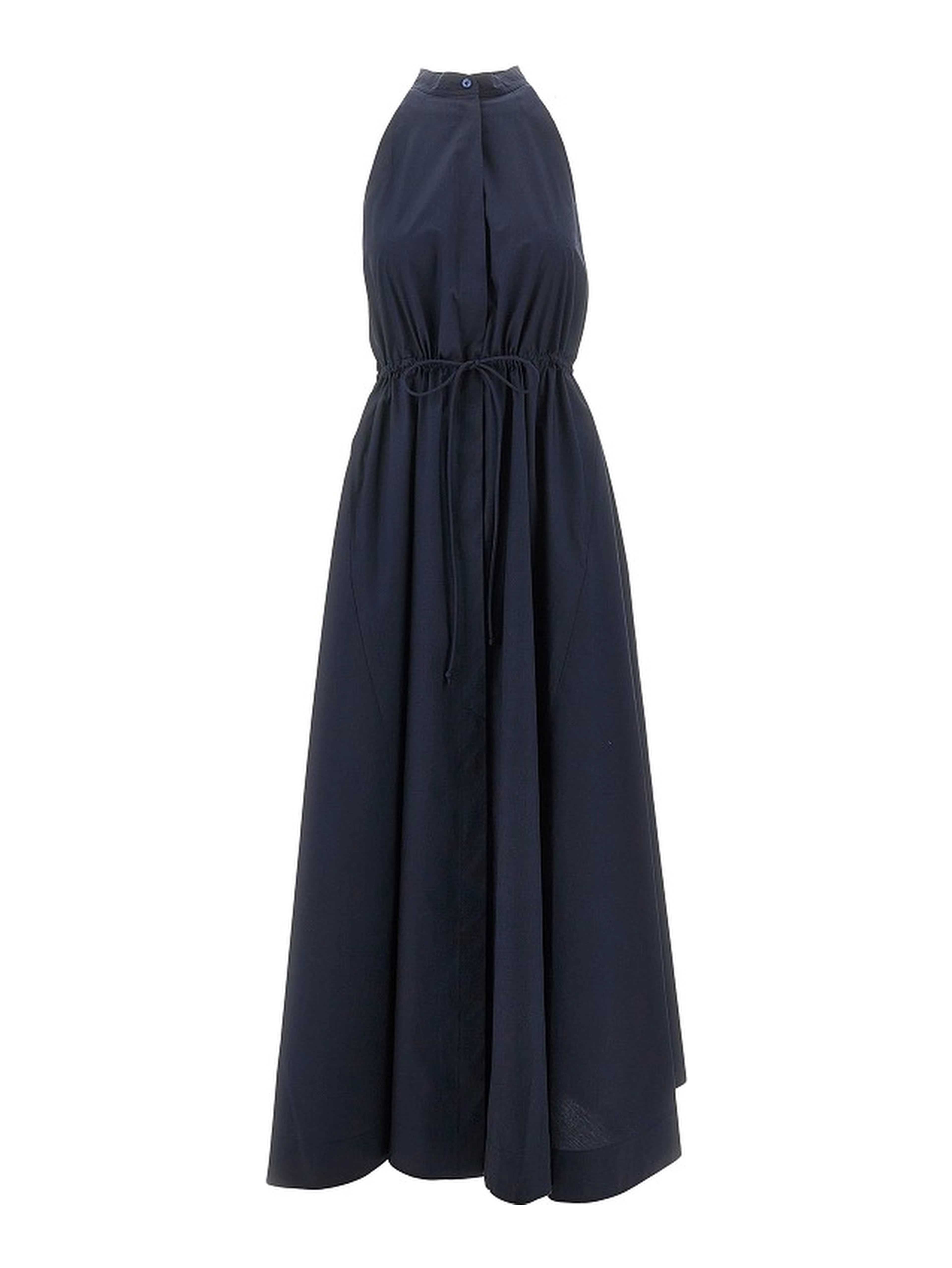 Cotton poplin long dress