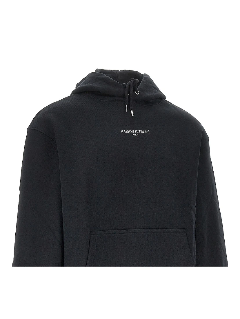 'Maison Kitsuné Paris' embroidery hoodie