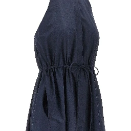 Cotton poplin long dress