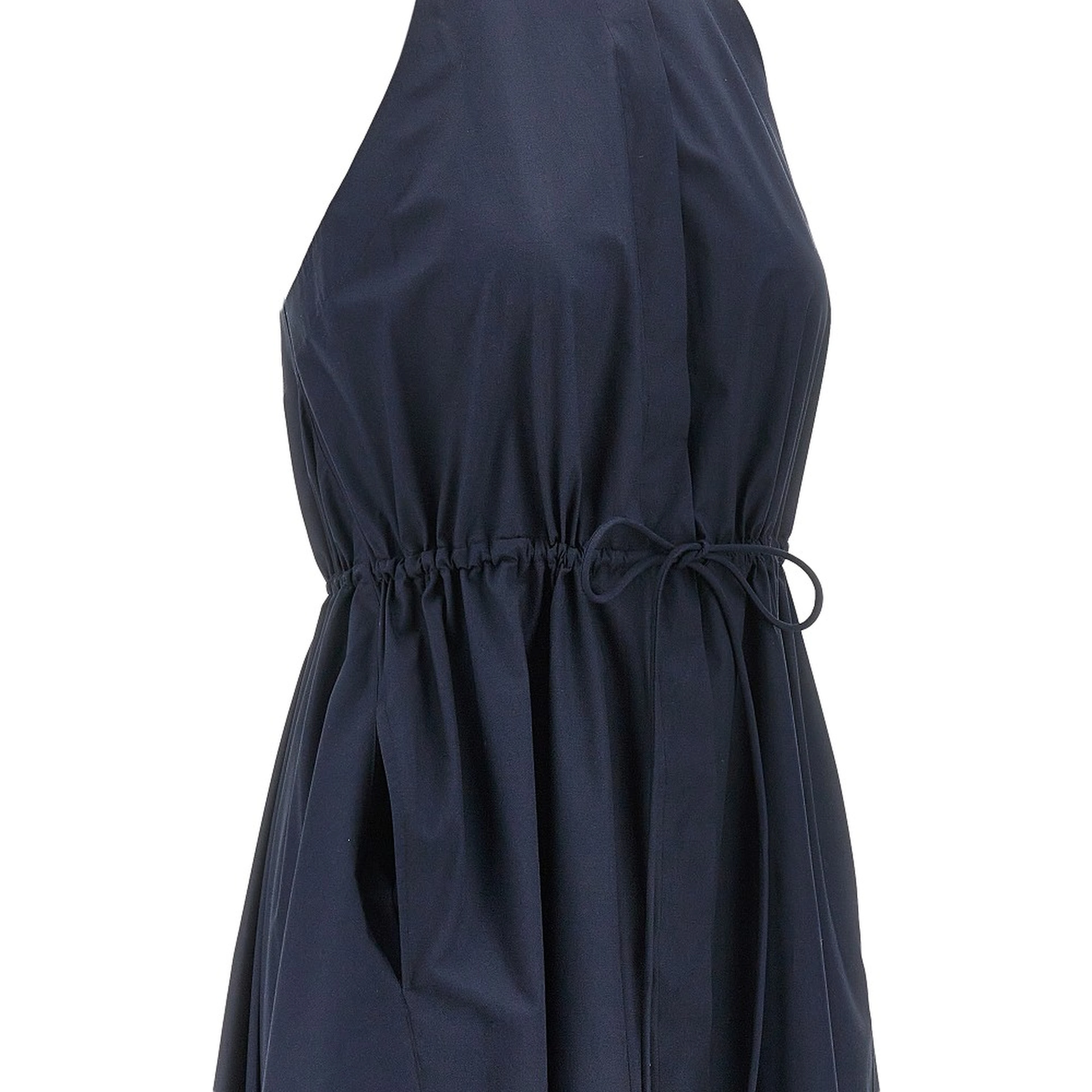Cotton poplin long dress