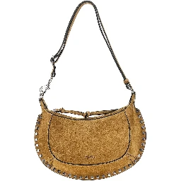 Suede leather Oskan Moon bag