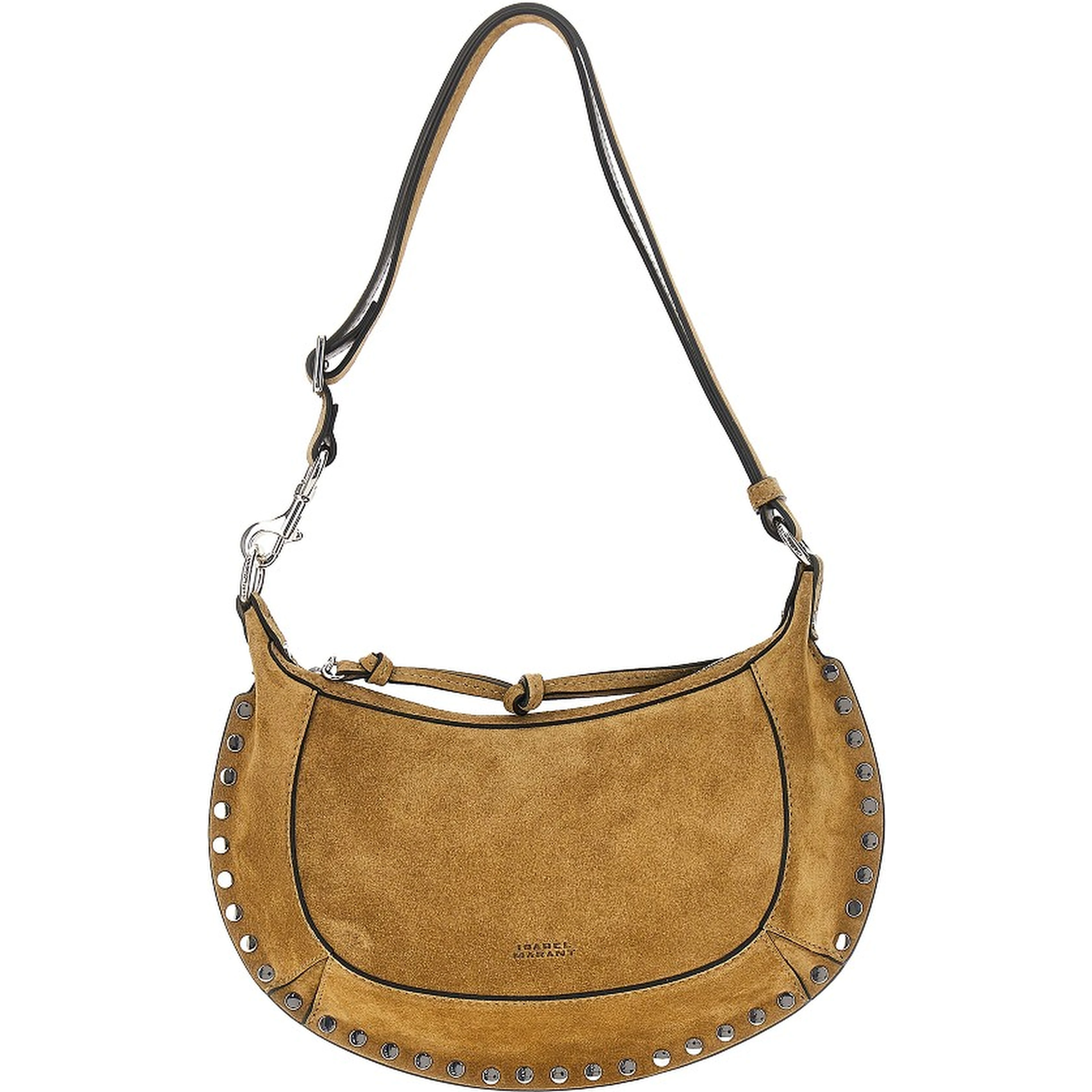 Suede leather Oskan Moon bag