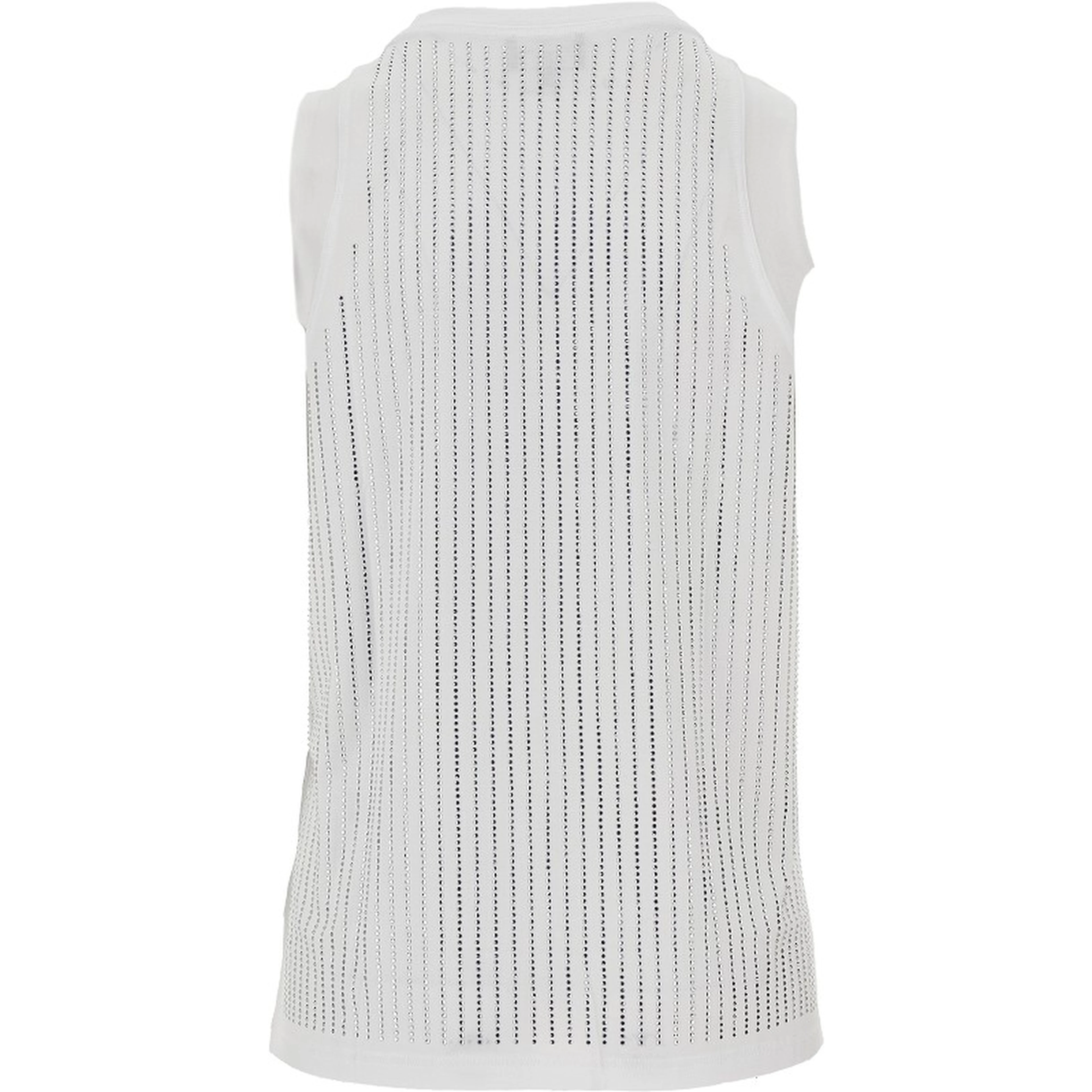 Strass-embellished jersey top