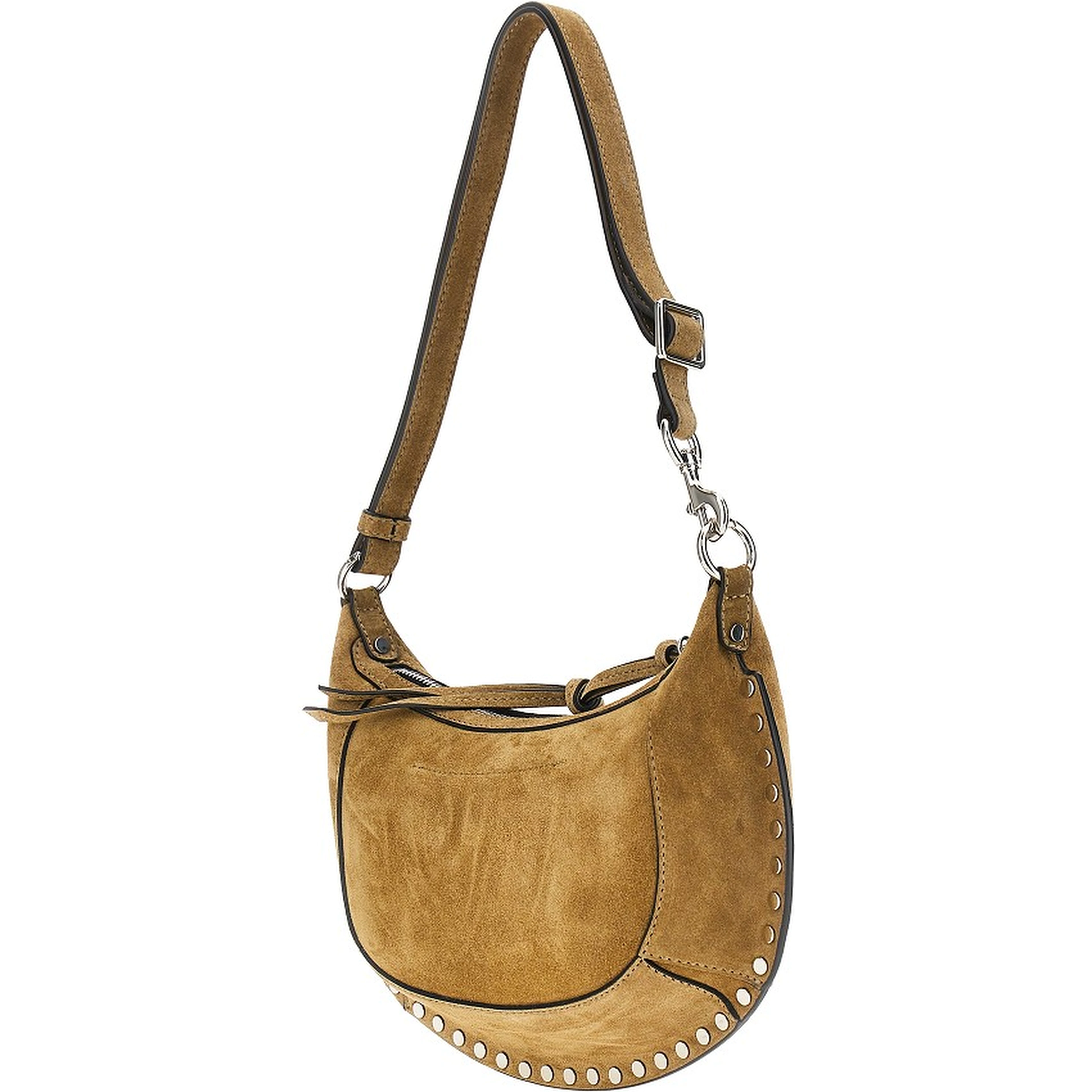 Suede leather Oskan Moon bag