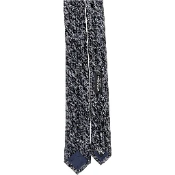 Jacquard silk necktie