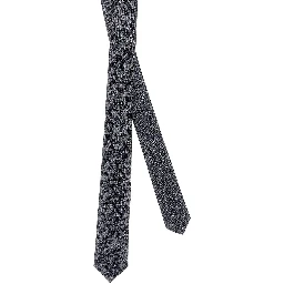 Jacquard silk necktie