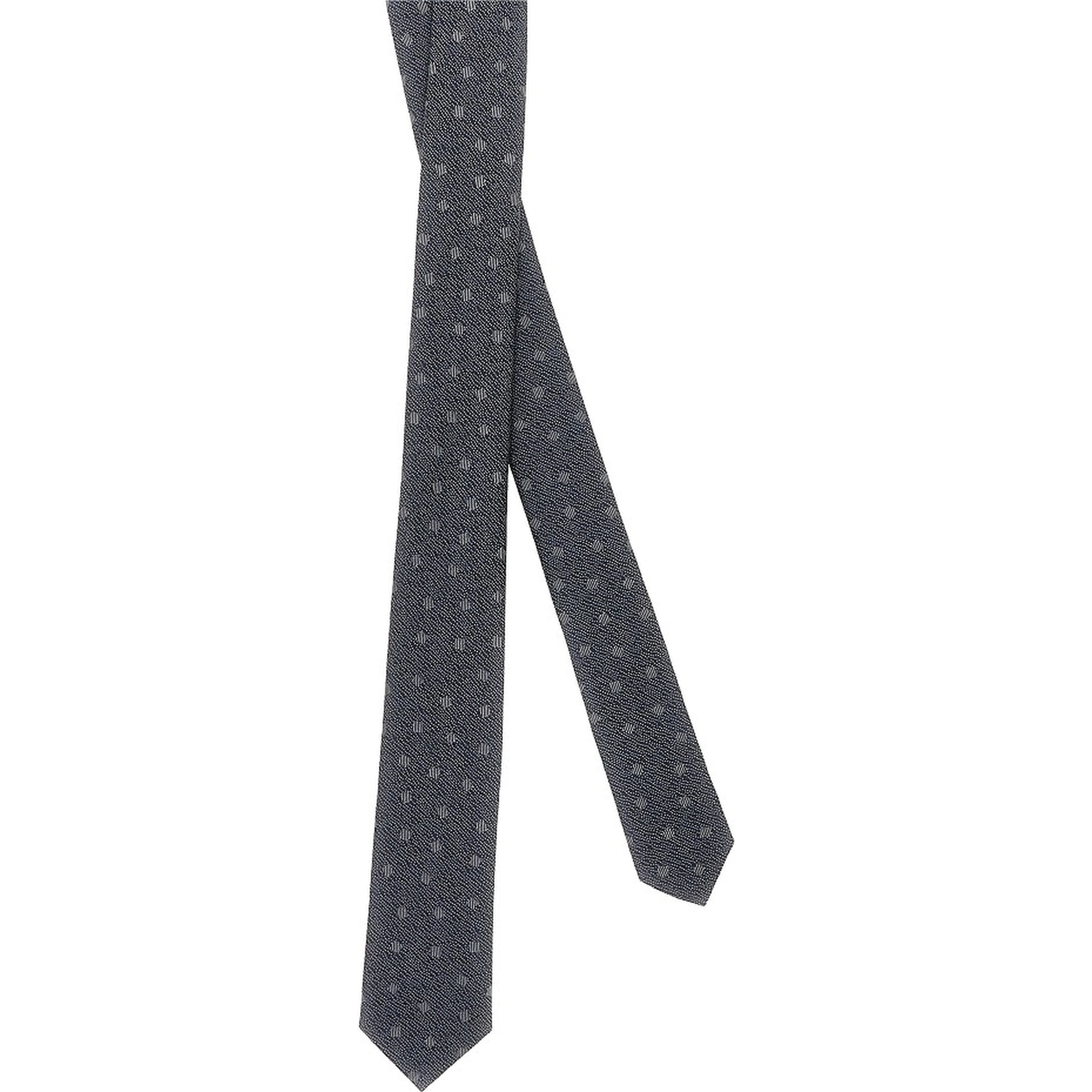 Jacquard silk necktie