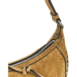Suede leather Oskan Moon bag
