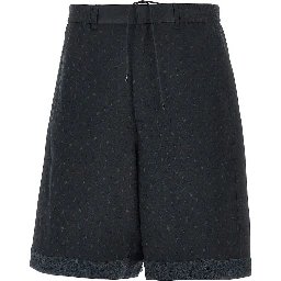 Jacquard Paisley fabric shorts