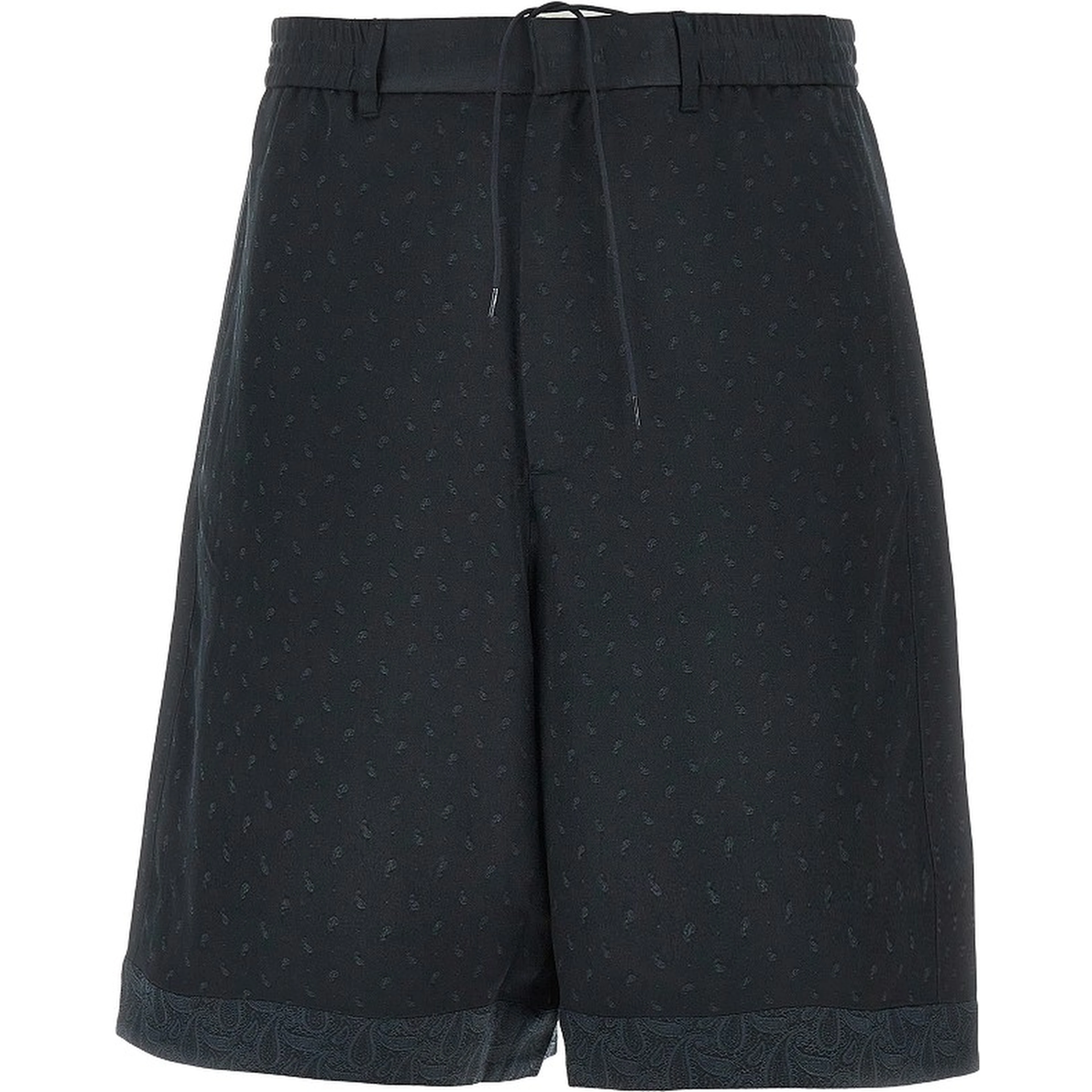 Jacquard Paisley fabric shorts