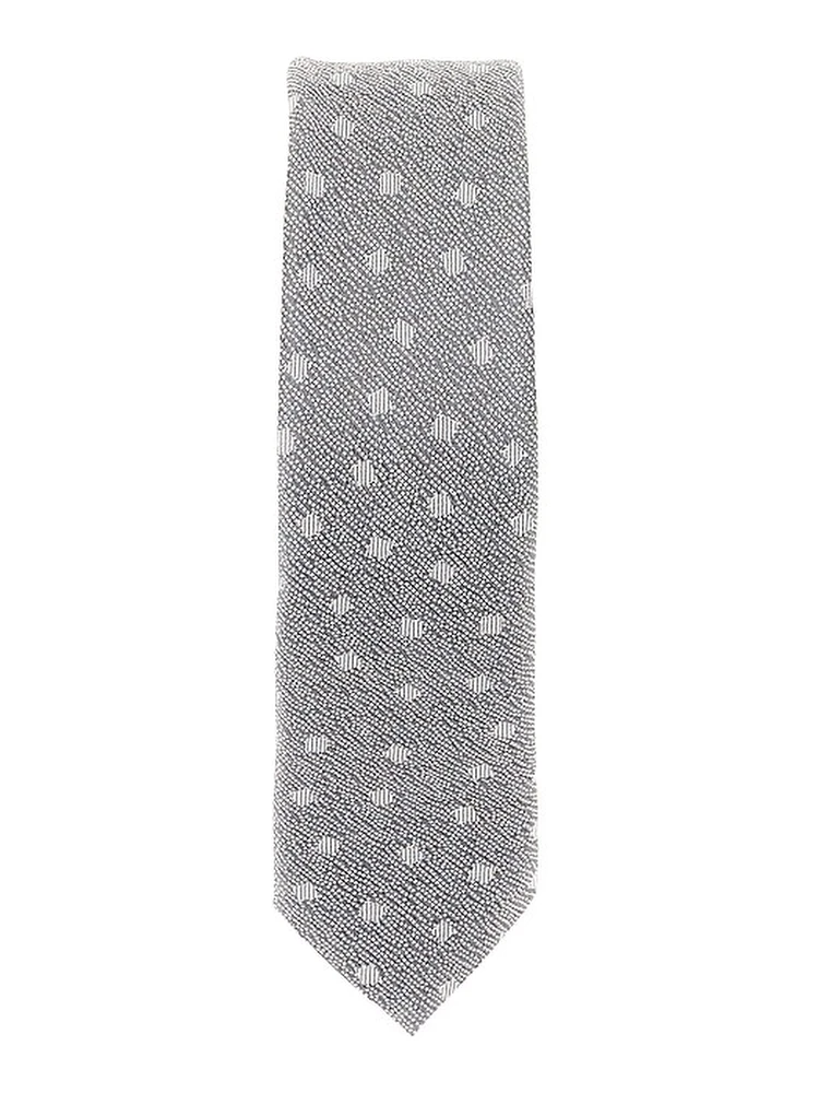 Jacquard silk necktie