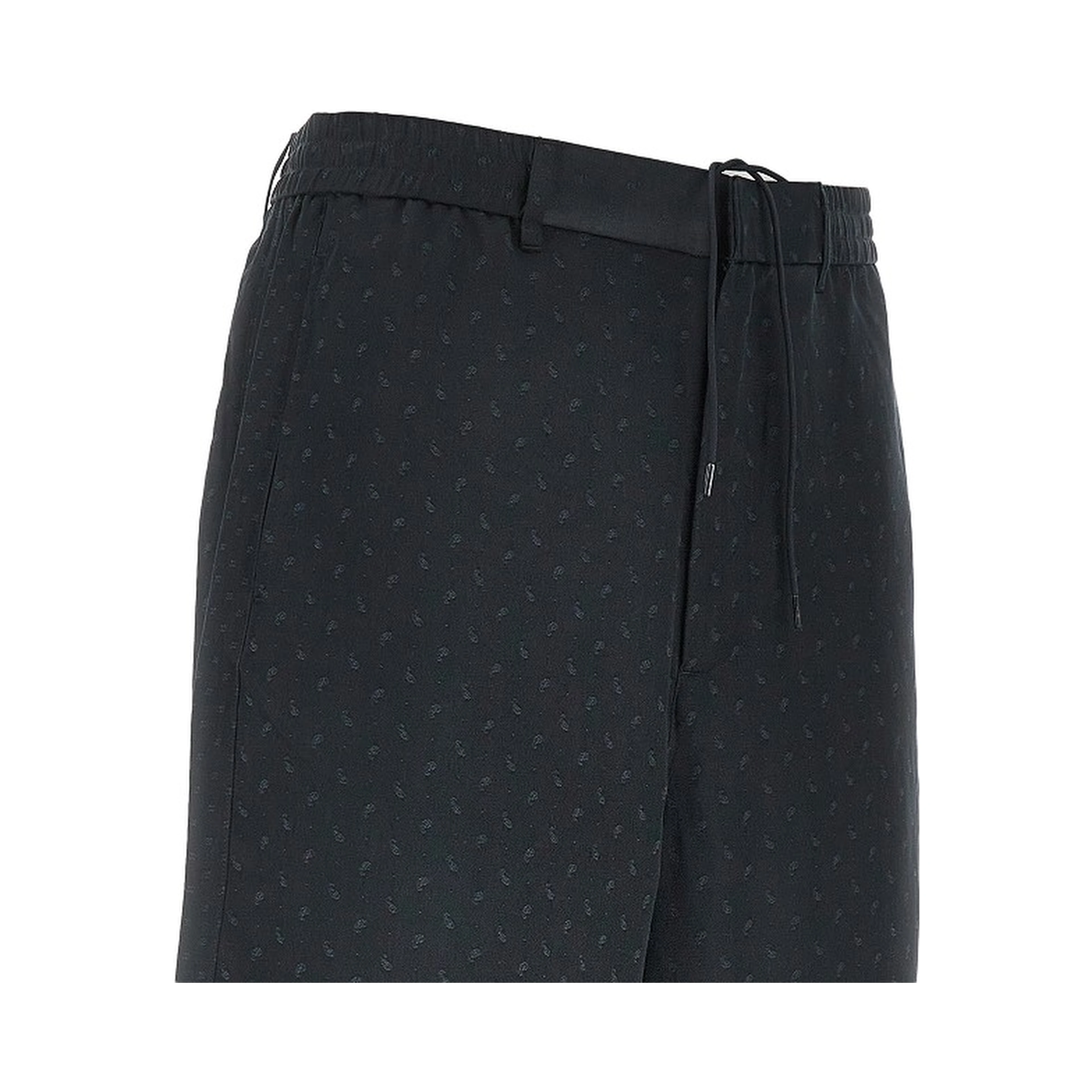 Jacquard Paisley fabric shorts