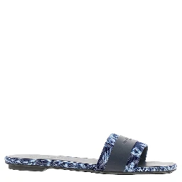 Canvas slides with jacquard Bandana motif