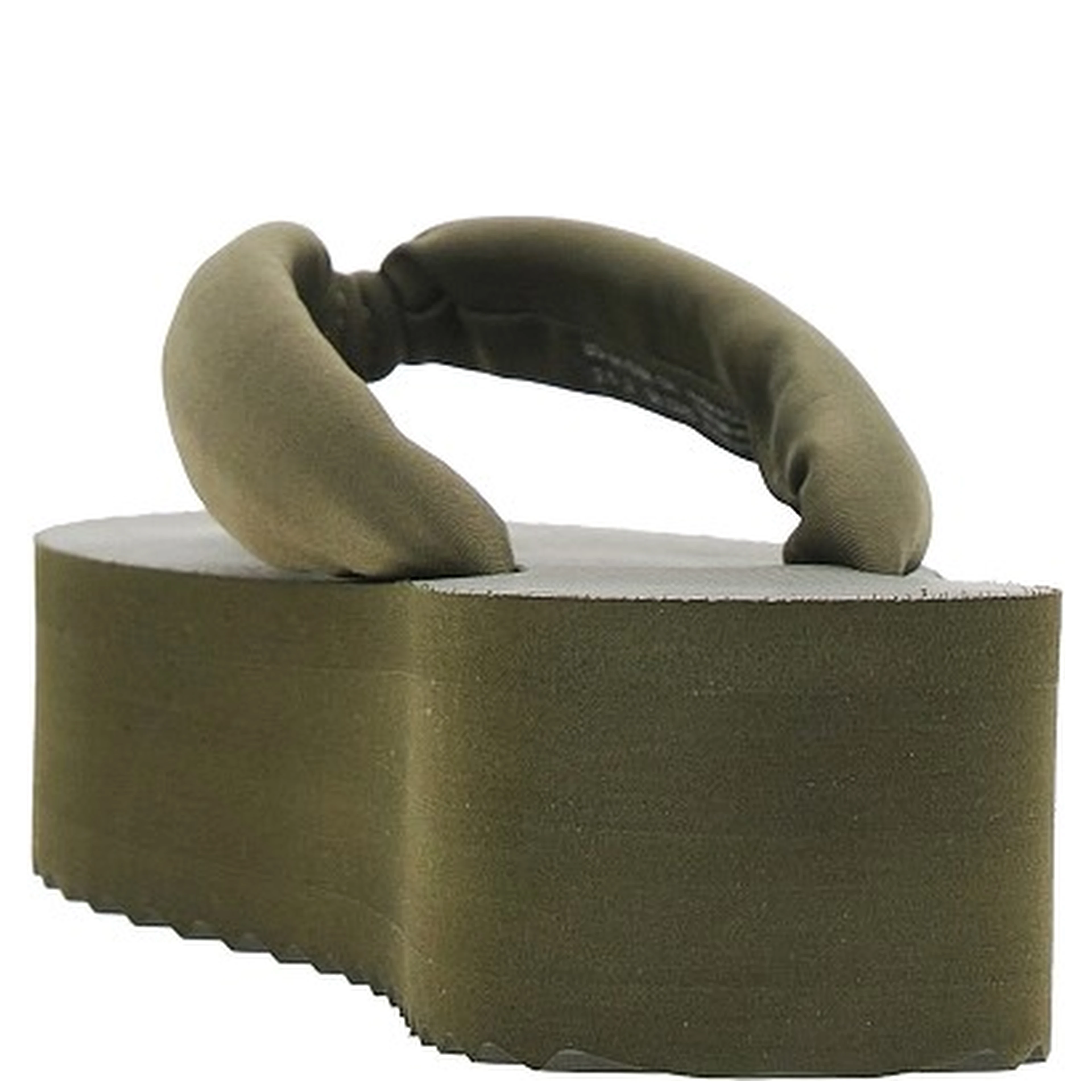 Rubber thong slides with Eagle logo